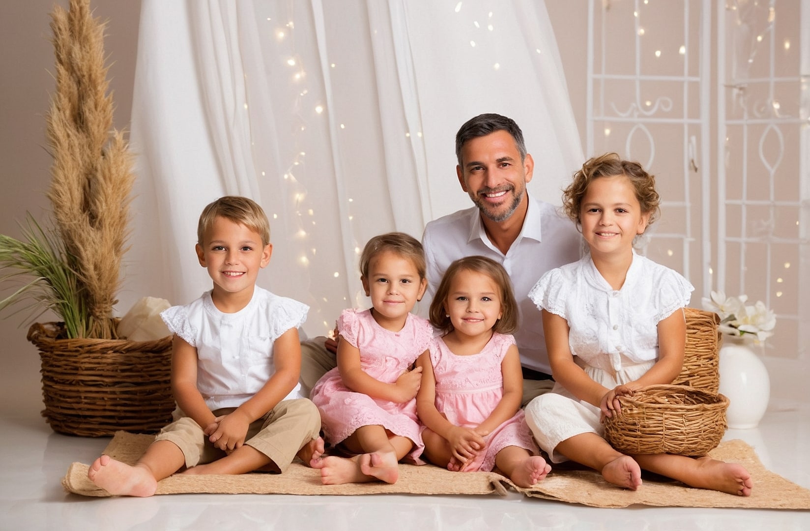 Fotografía infantil emocionante